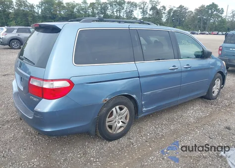 2005 Honda Odyssey Ex-L из США, поврежденный, VIN 5FNRL38645B026750